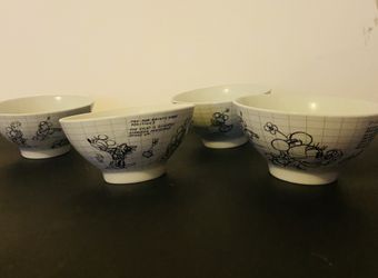Disney Minnie sketch Book Bowl
