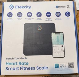Etekcity Voyage HR Smart Fitness Scale – Bluetooth Body Composition Scale