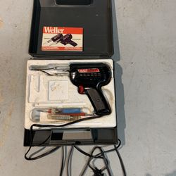 Professional Soldering Iron Kit Hot Weller With Case