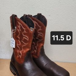 Ariat Work Boot Size 11.5 D STEEL SQUARE TOE