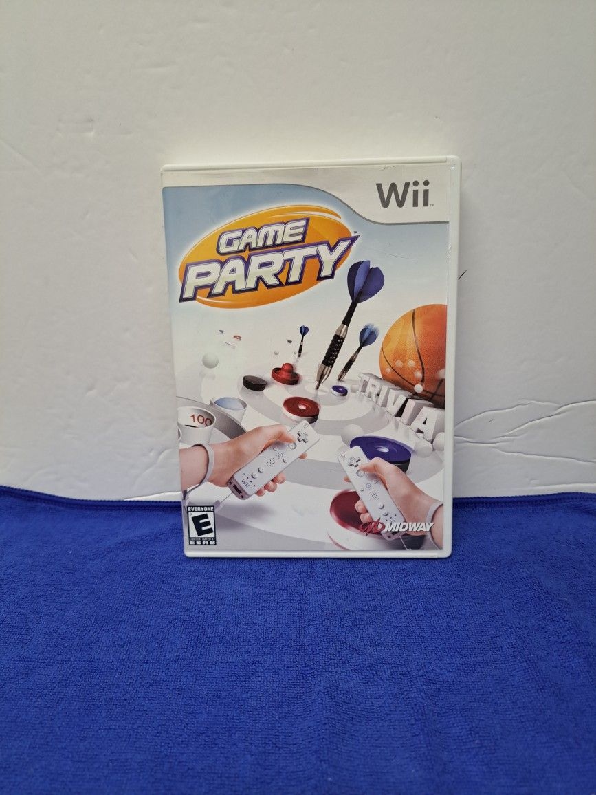 Game Party For Nintendo Wii NO Manual