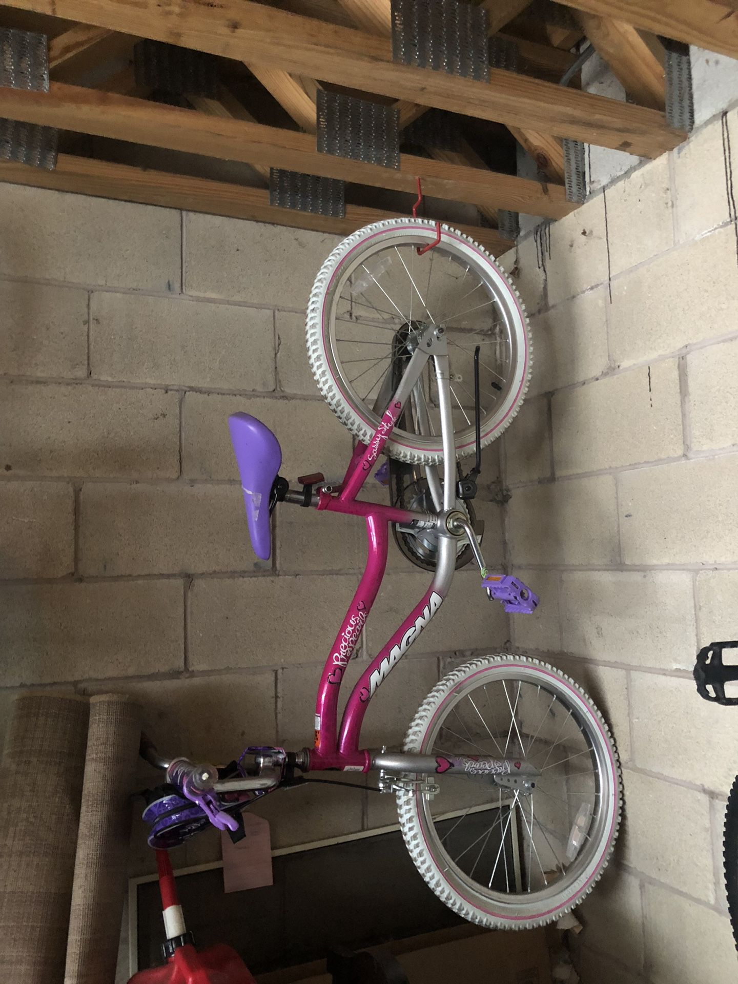 2 Girls bikes (ages 5 and 7-13)