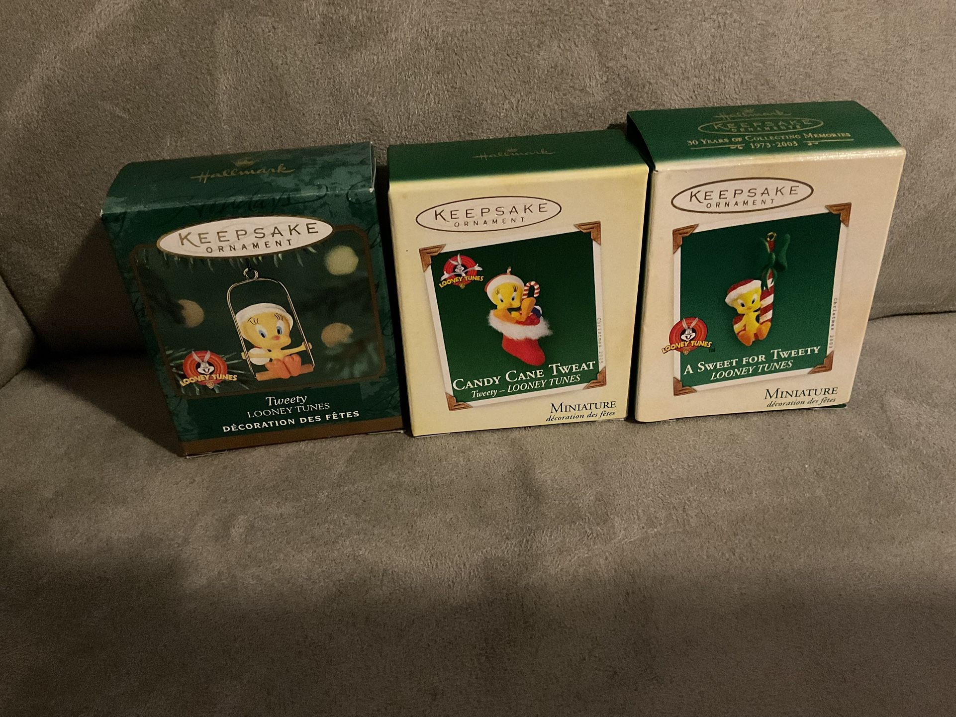 Hallmark Keepsake Ornaments- Tweety Bird Collection
