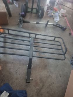 Capacity Steel Hitch Cargo Carrier