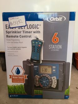 Irrigation timer with remote