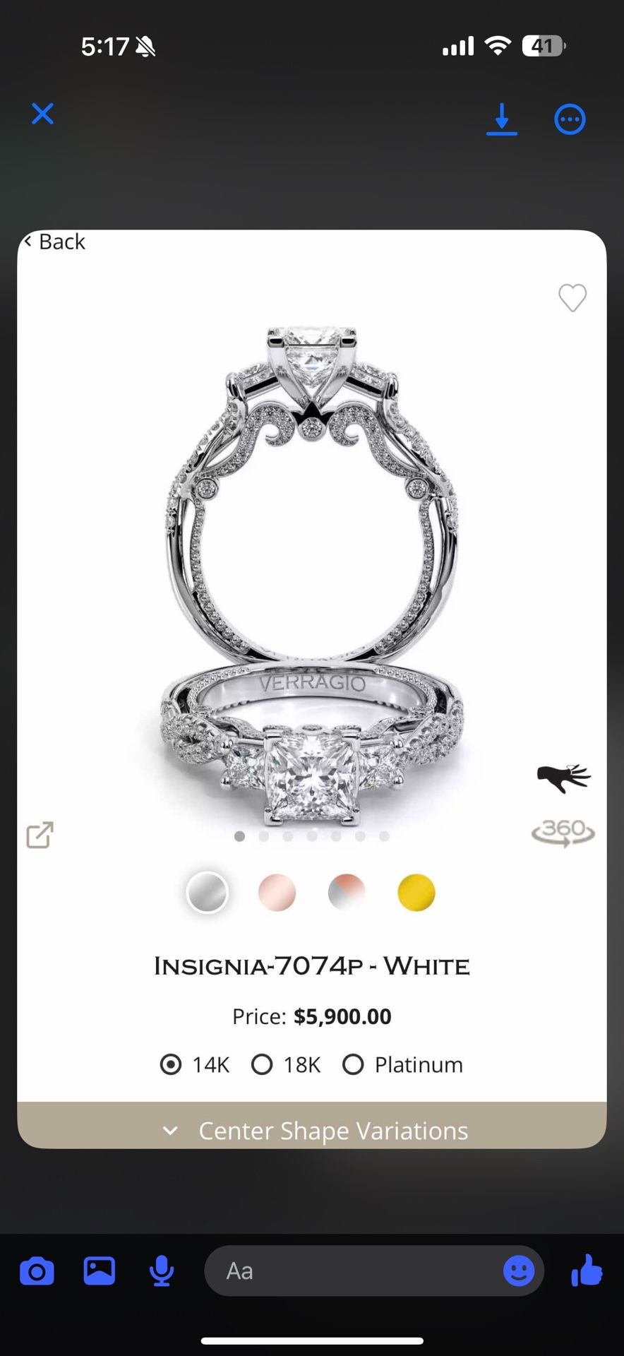 Custom Wedding Ring