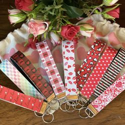 Faux Leather Wristlets, Fobs 