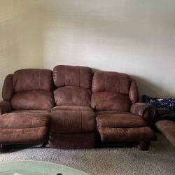 Couch And Recliner Set