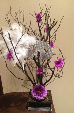 Centerpieces for quinciañera