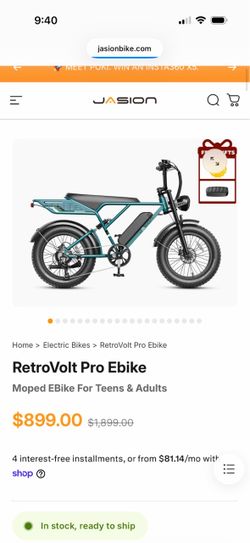 STOLEN E-BIKE - FELONY CHARGE OVER $1000k
