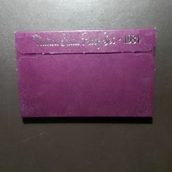 1975, 1984, 1987 Proof Sets