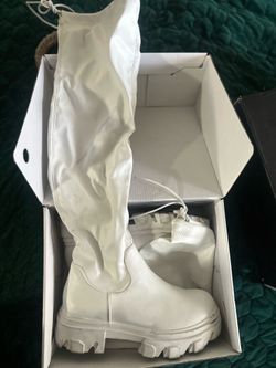 White boots