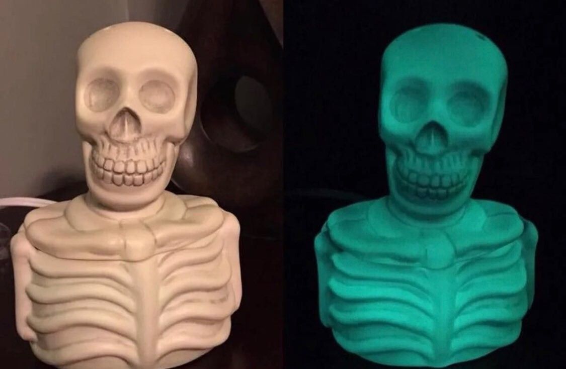 Mr bones glow in the dark scentsy warmer