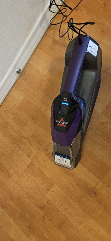 Gently Used Bissell Pet Stain Eraser Cordless Portable Carpet Cleaner