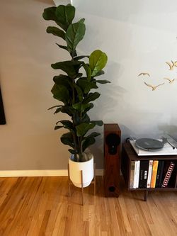 Faux Plant with Planter