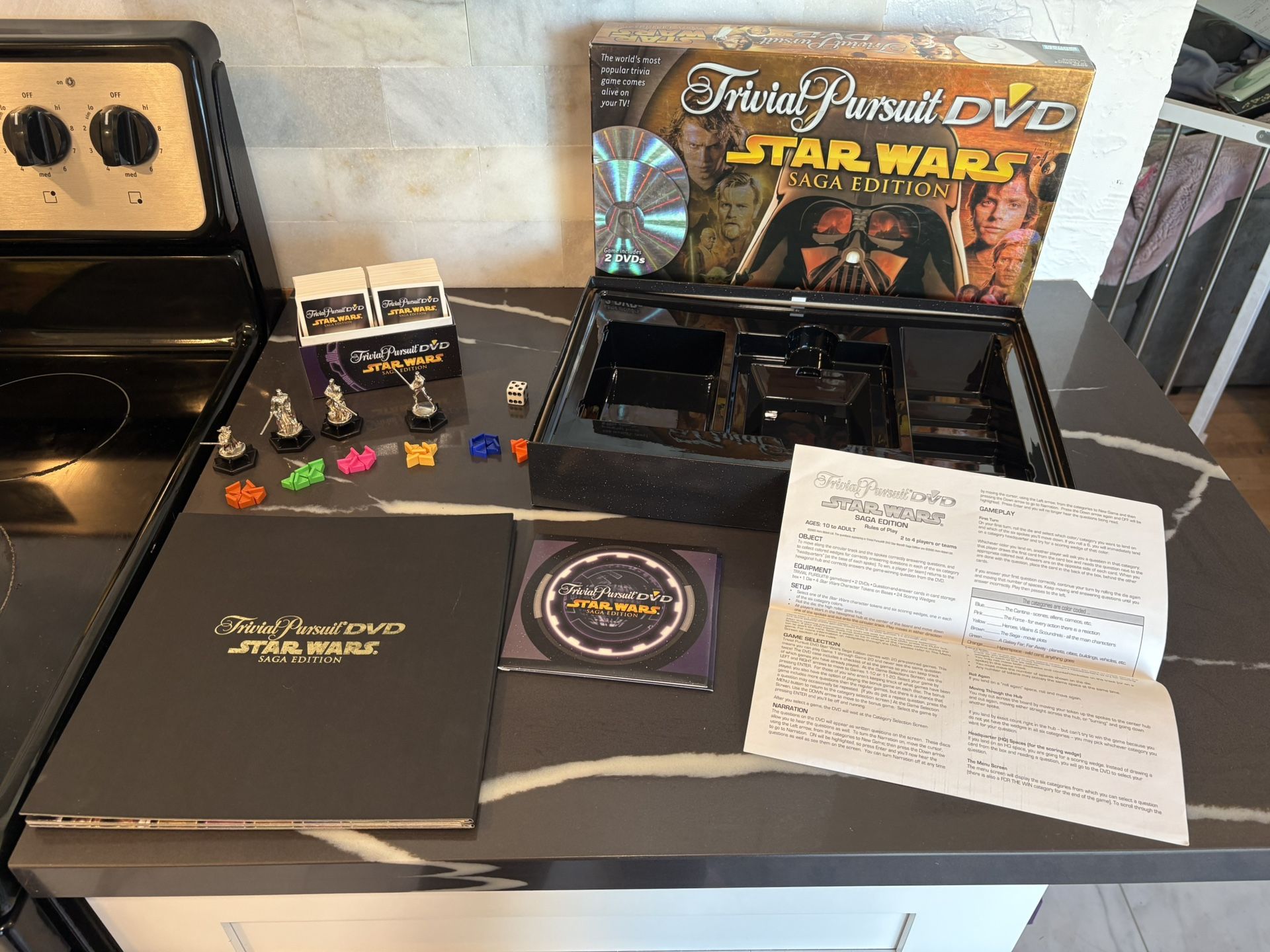Trivial Pursuit DVD Star Wars Saga Edition -2005