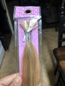Blonde extensions