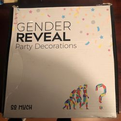 Gender Reveal Party Decoration