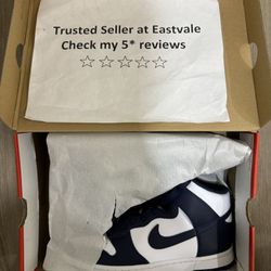 the Nike Dunk High Championship Navy men Size 9 Brand New And Authentic