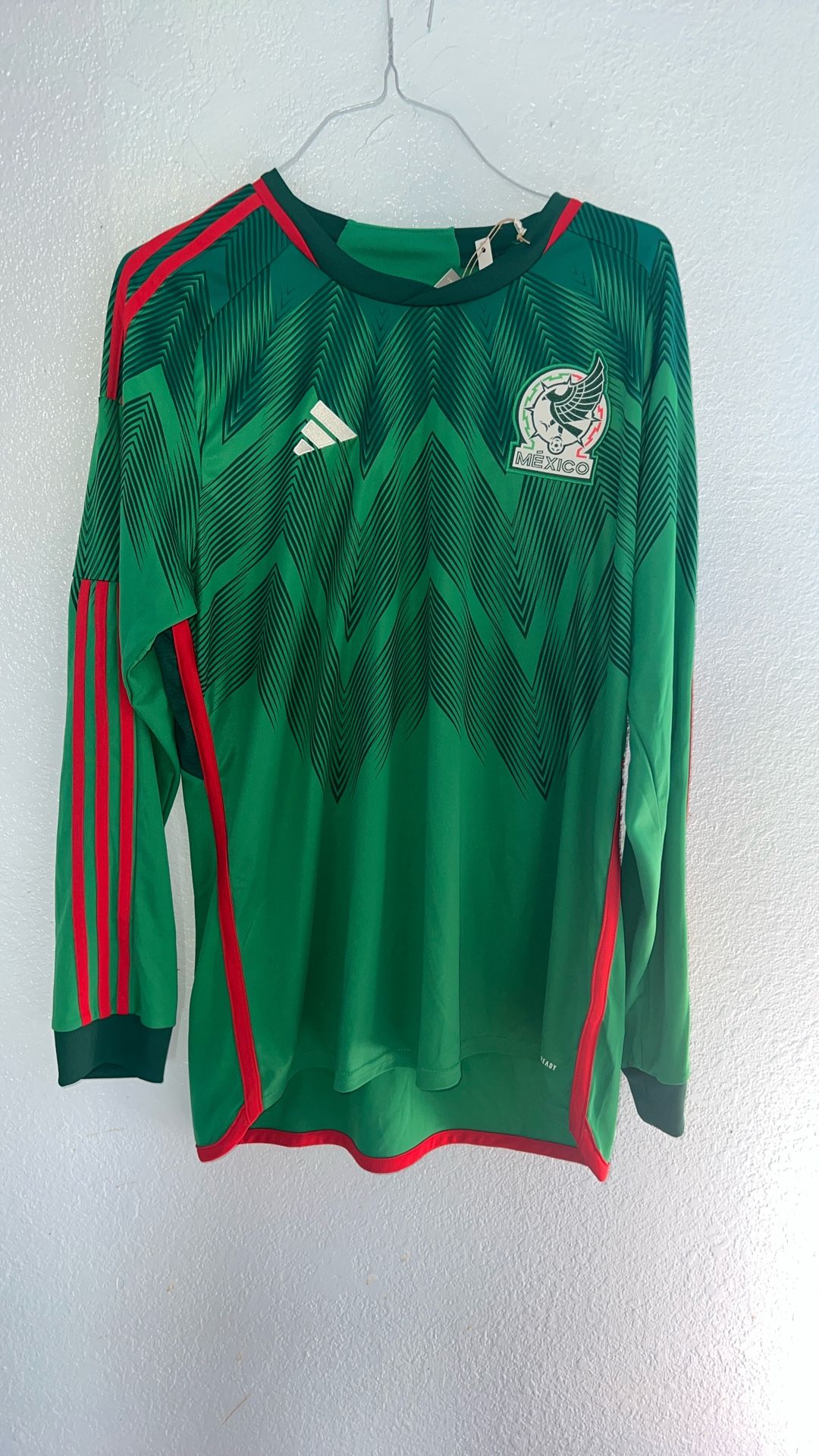 Mexico XL Long Sleeve Soccer Jersey