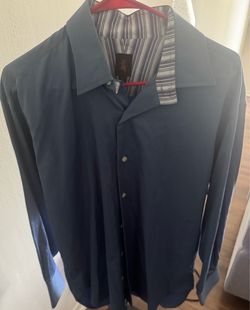 Brand New Men’s Size “16.5”  *Light Blue* Casual Long  Sleeve Dress Shirt.