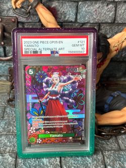 2023 One Piece OP05 EN Yamato Special Alternate Art PSA 10 Gem Mint