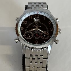 (New) Automatic Chronograph Bracelet Watch, 42mm
