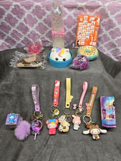Ultimate 11pc. Squishy Keychain Hipper Stocking Stuffer Set #12