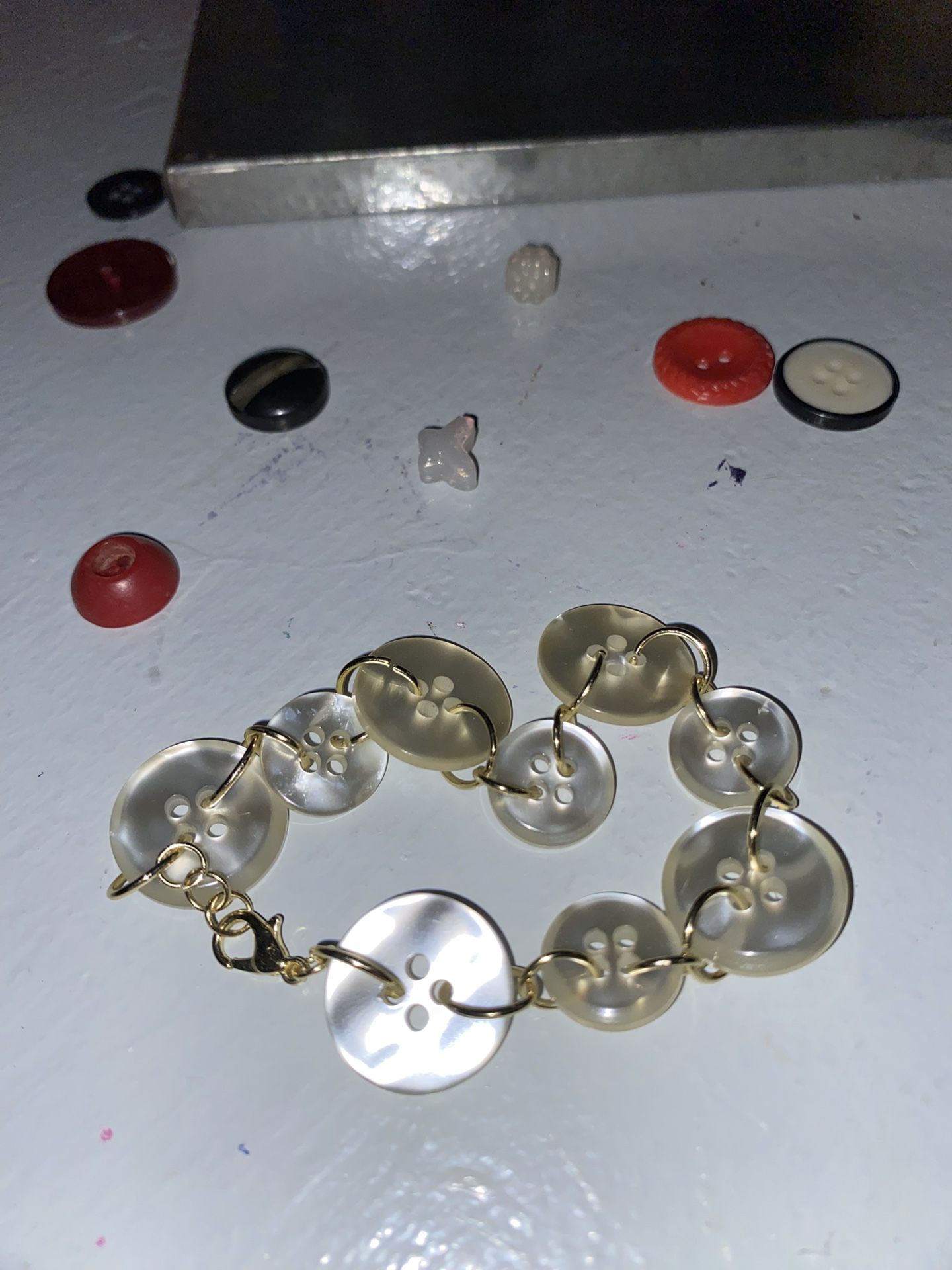 Button Bracelet 