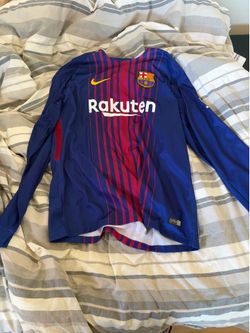 Long sleeve Messi jersey Barcelona (XL)