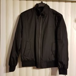 Men's Calvin Klein Water Resistant Black Jacket Size Medium