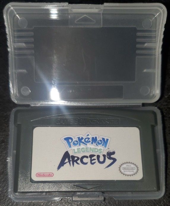 Pokemon Acreus Legends ROM Hack GBA Gameboy Advance Video Game Cartidge
