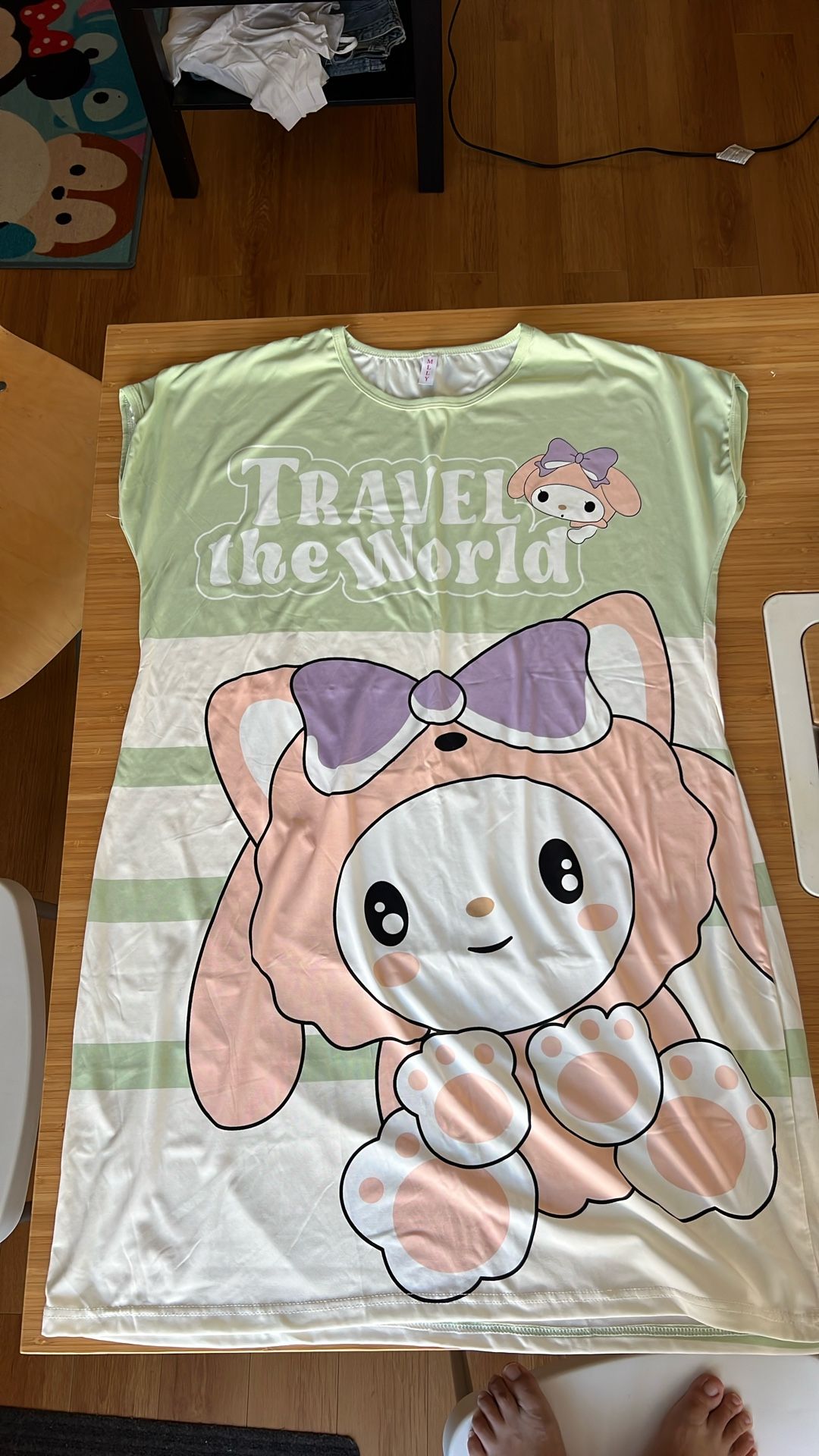 Cute Character (My Melody?) Nightgown