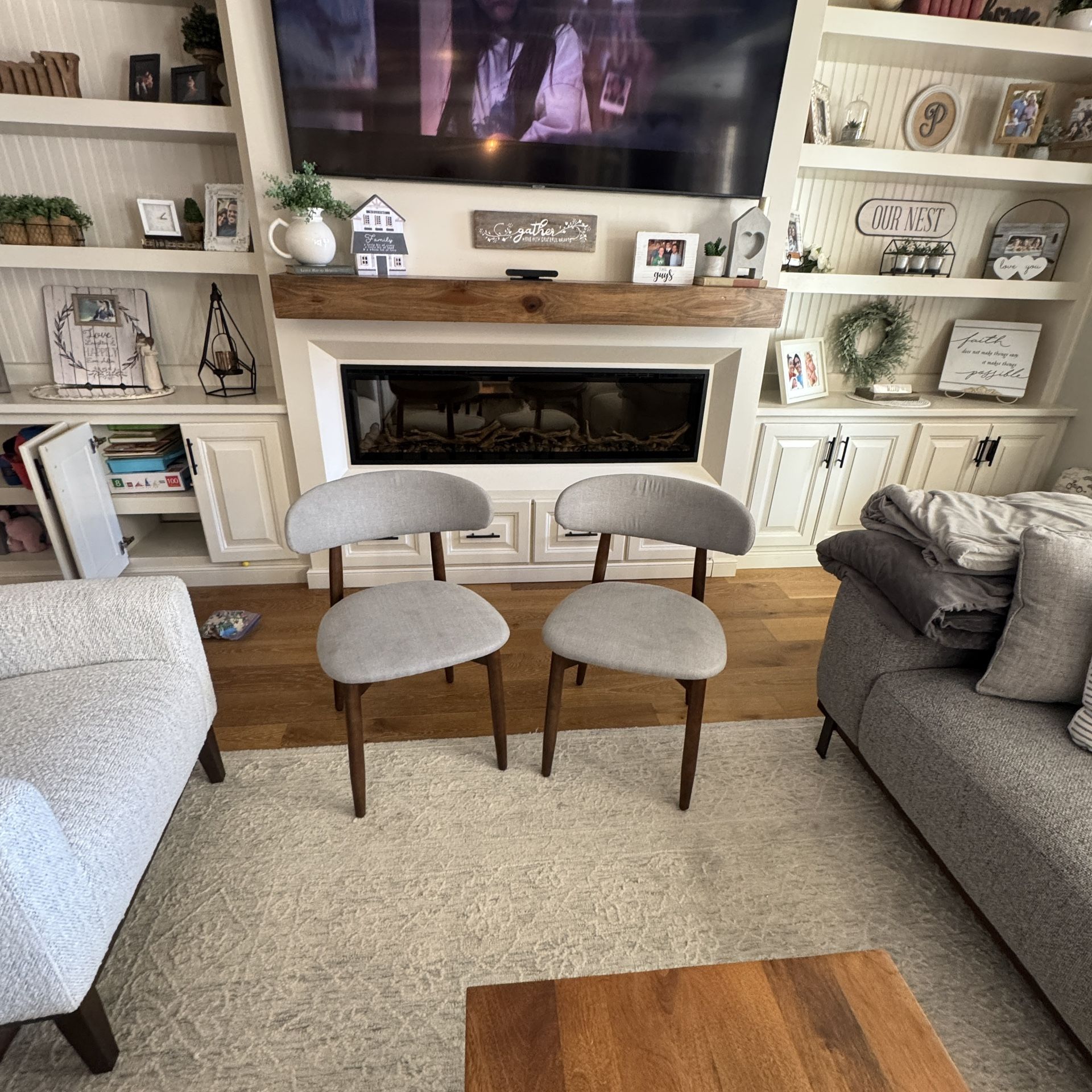 Mid Century Modern Style Side Chairs