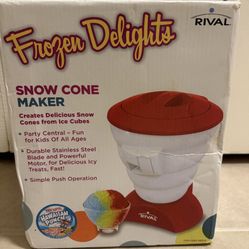New Rival Snow Cone Marker