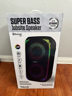 Super Bass Jobsite Speaker