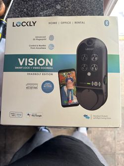 Smart lock with camera for house