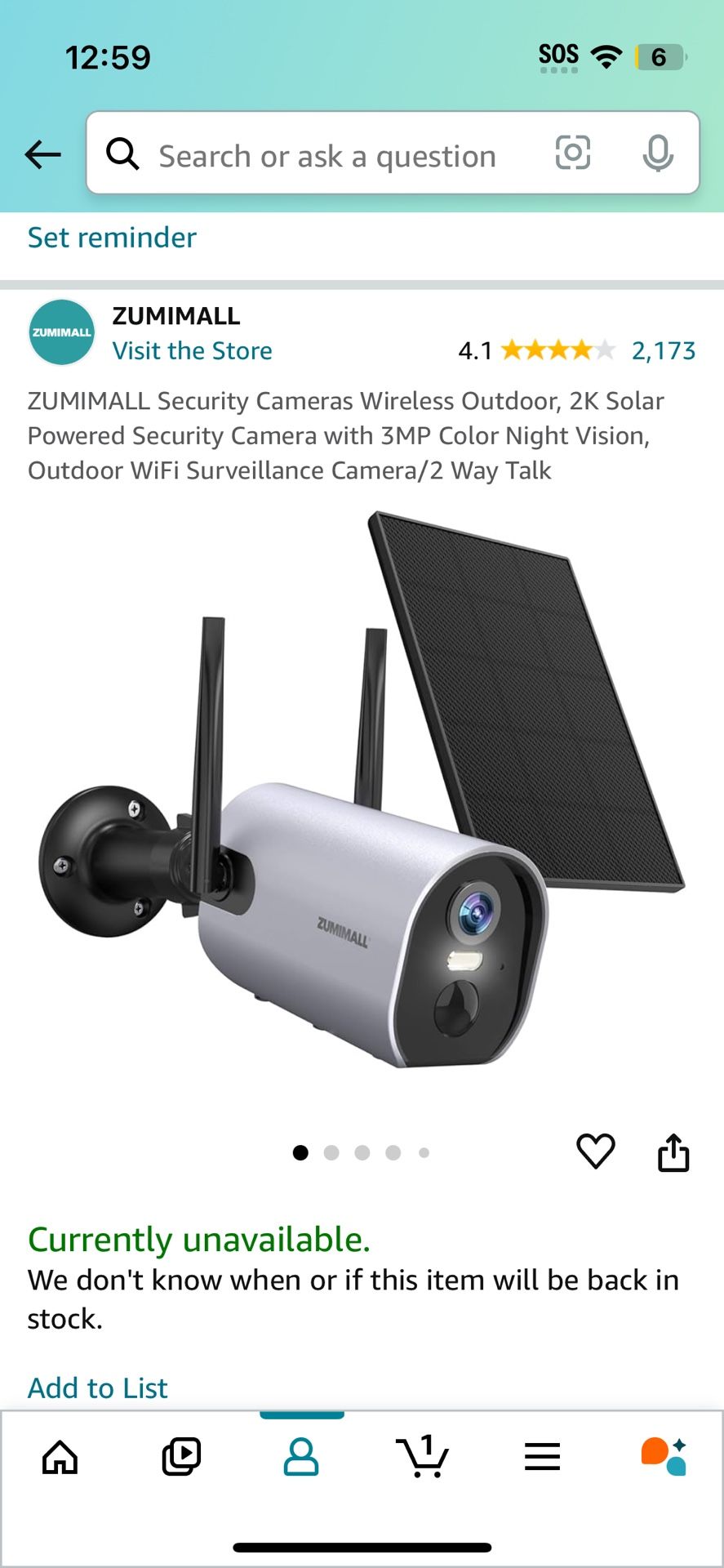 Wireless Security Camera