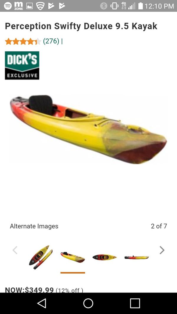 perception swifty deluxe 9.5 kayak accessories perception swifty deluxe 9.5 kayak accessories