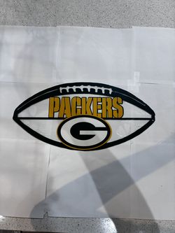 Football Packers Colorful Metal Sign 9x18 18 Gauge Steel Wall Decor