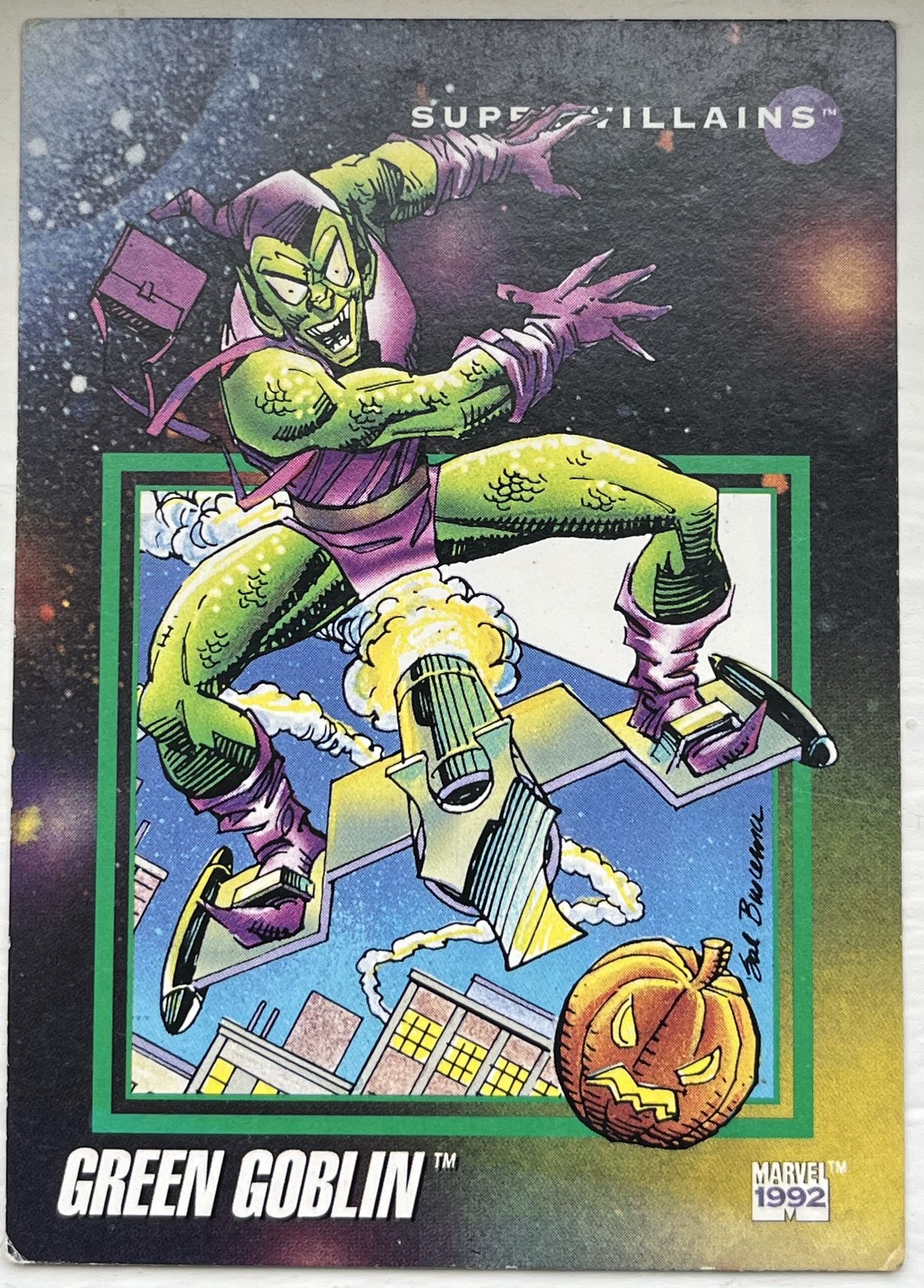 Green Goblin Supervillians Trading Card 1992 2 In Stock