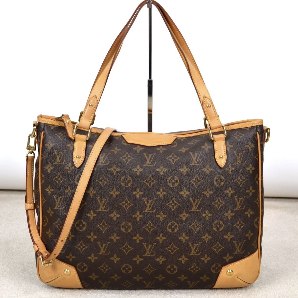 Louis Vuitton Estrela GM Monogram Leather Tote Shoulder Bag Handbag Purse