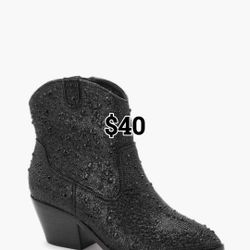 Women's Luxury Glitter Boots 2 1/2-3 Inches..Brand New
