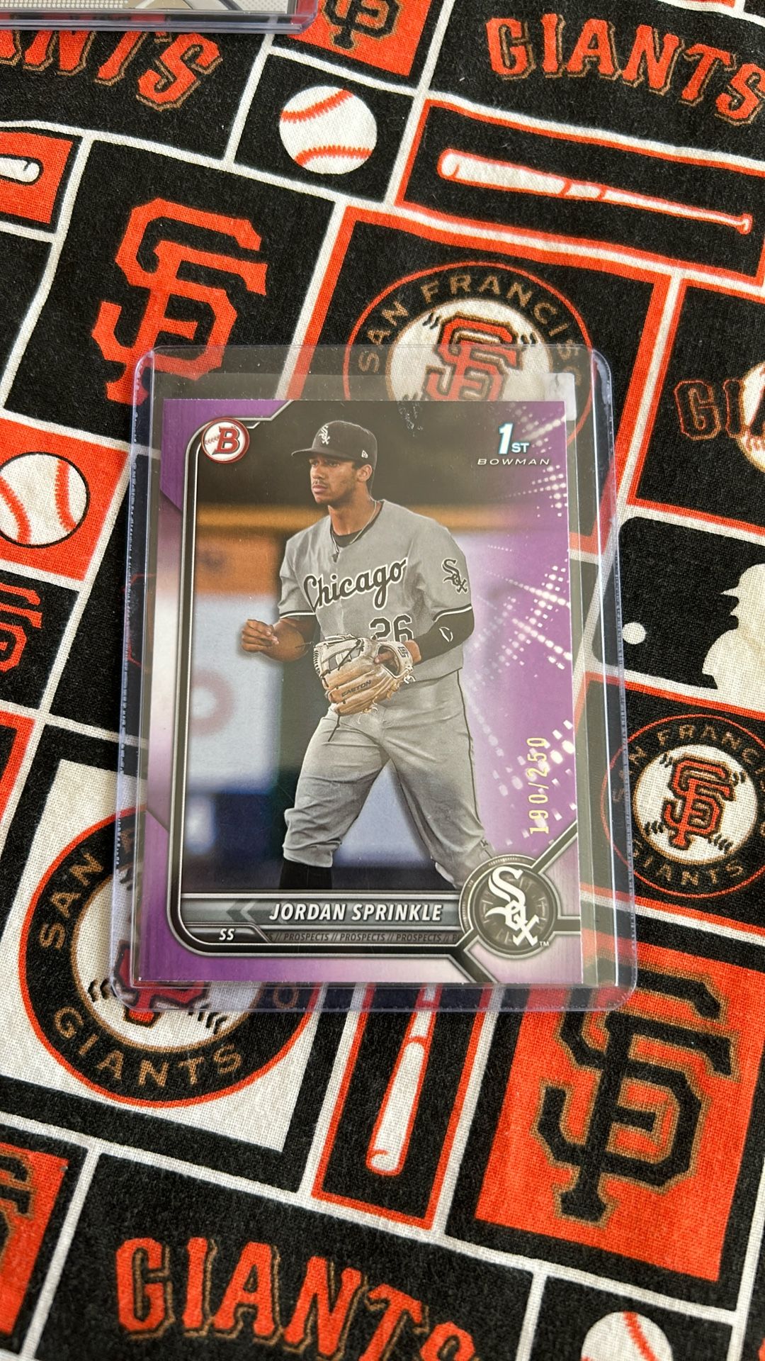 Jordan Sprinkle Numbered 190/250