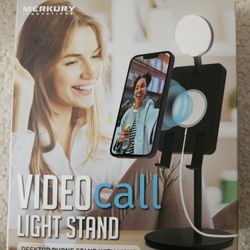Merkury Innovations Video Call Light Phone Stand