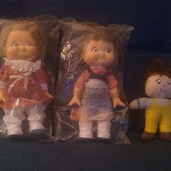 3 - 1988 Campbell's Soup kid dolls