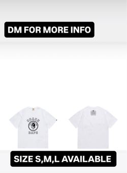 BAPE x Coach Collaboration White T-Shirt