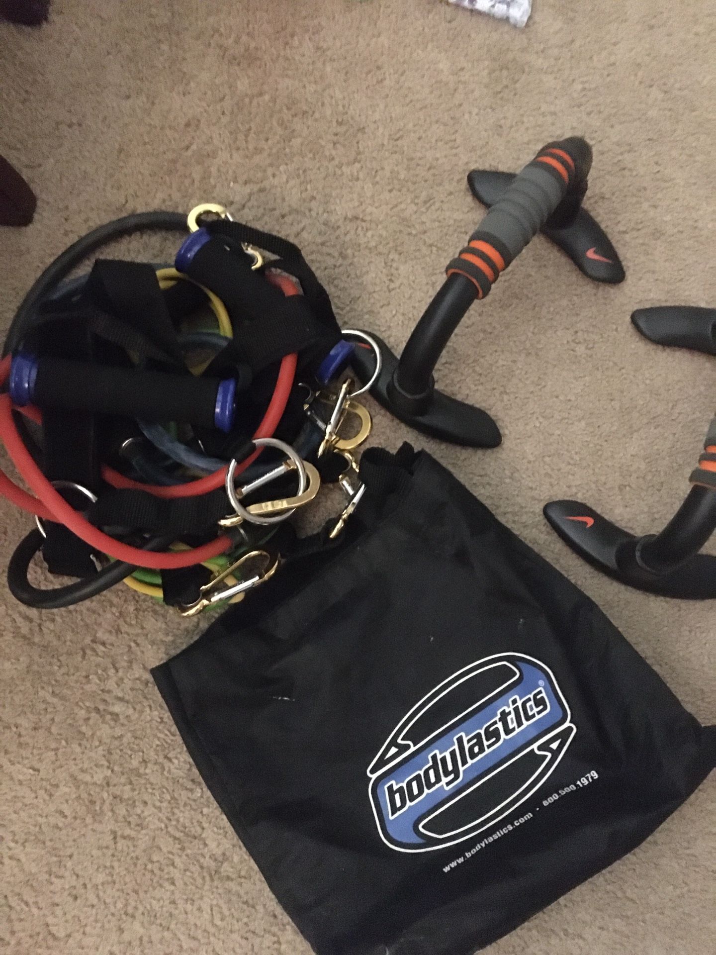 Bodylastics Resistance Bands Work Out