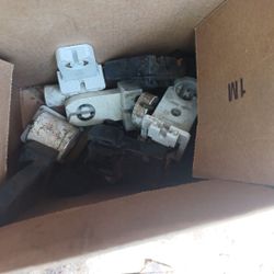 Box Full Of Sockets Fluorescent Etc