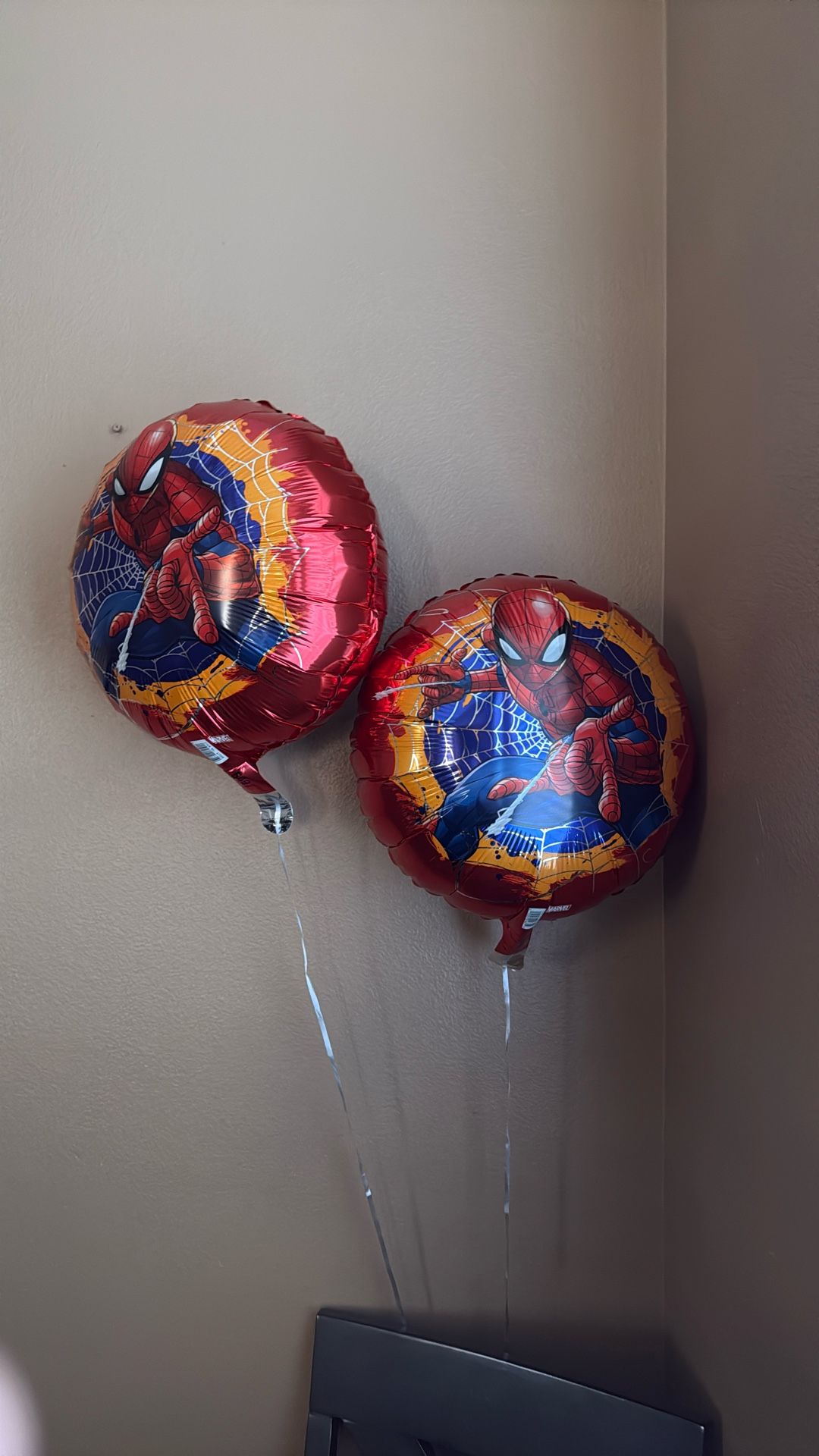 Two Spider-Man Balloons 
